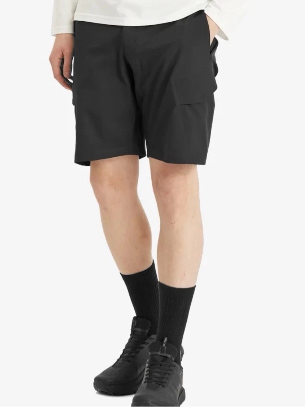 Arc'teryx Rampart 9” Hiking Outdoor Cargo Shorts Black Size 30 - Picture 4 of 11